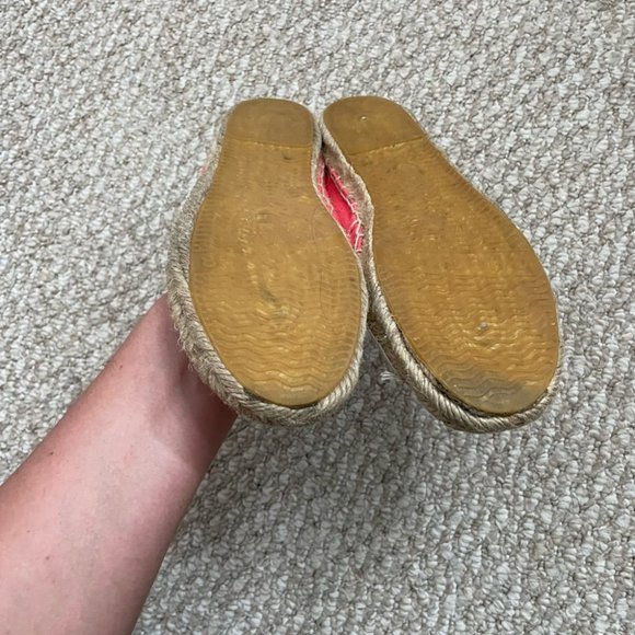 SOLUDOS For J Crew Pink Espadrilles Size 38 - Picture 9 of 13